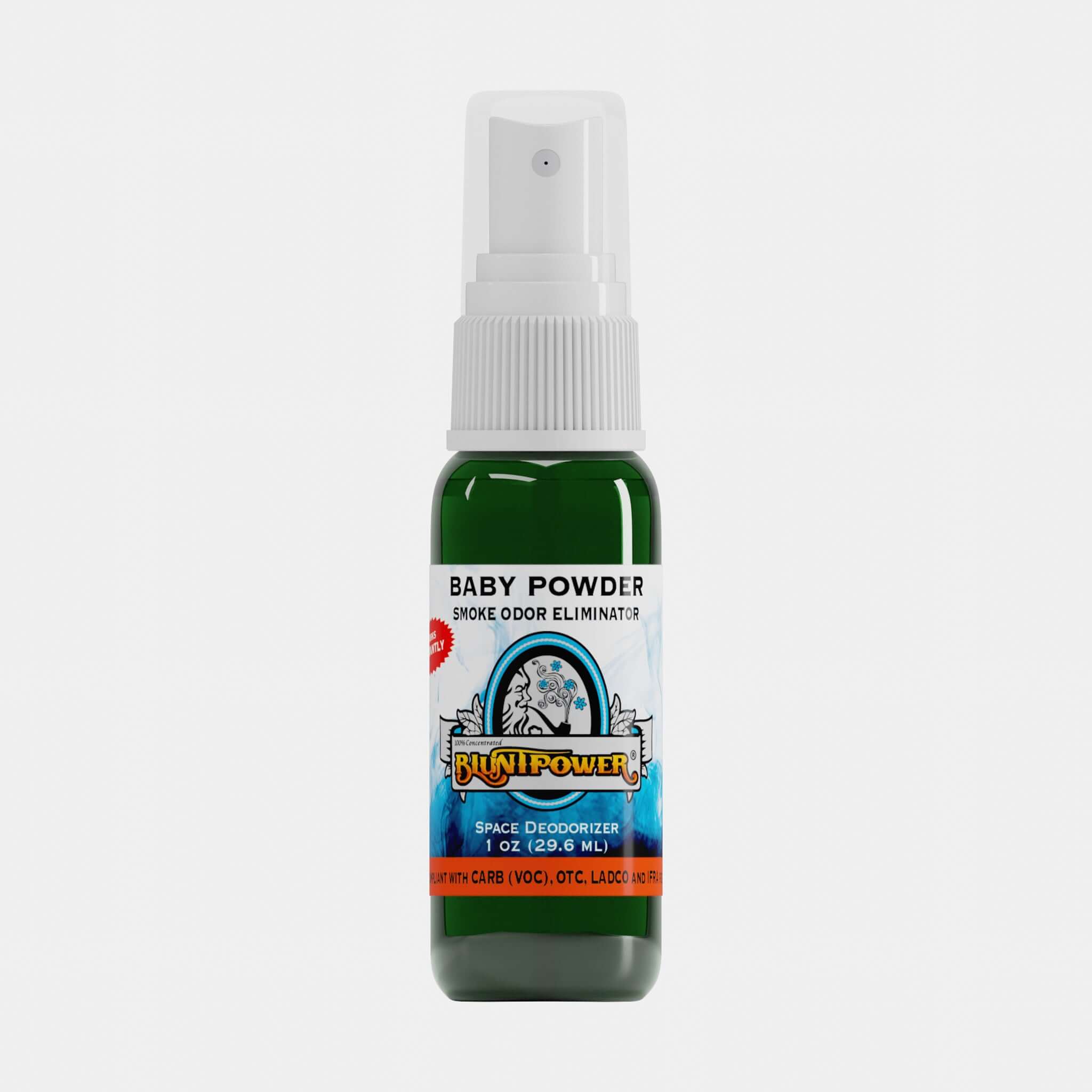 BluntPower Smoke Odor Eliminator - Baby Powder Scent (1 fl. oz.)