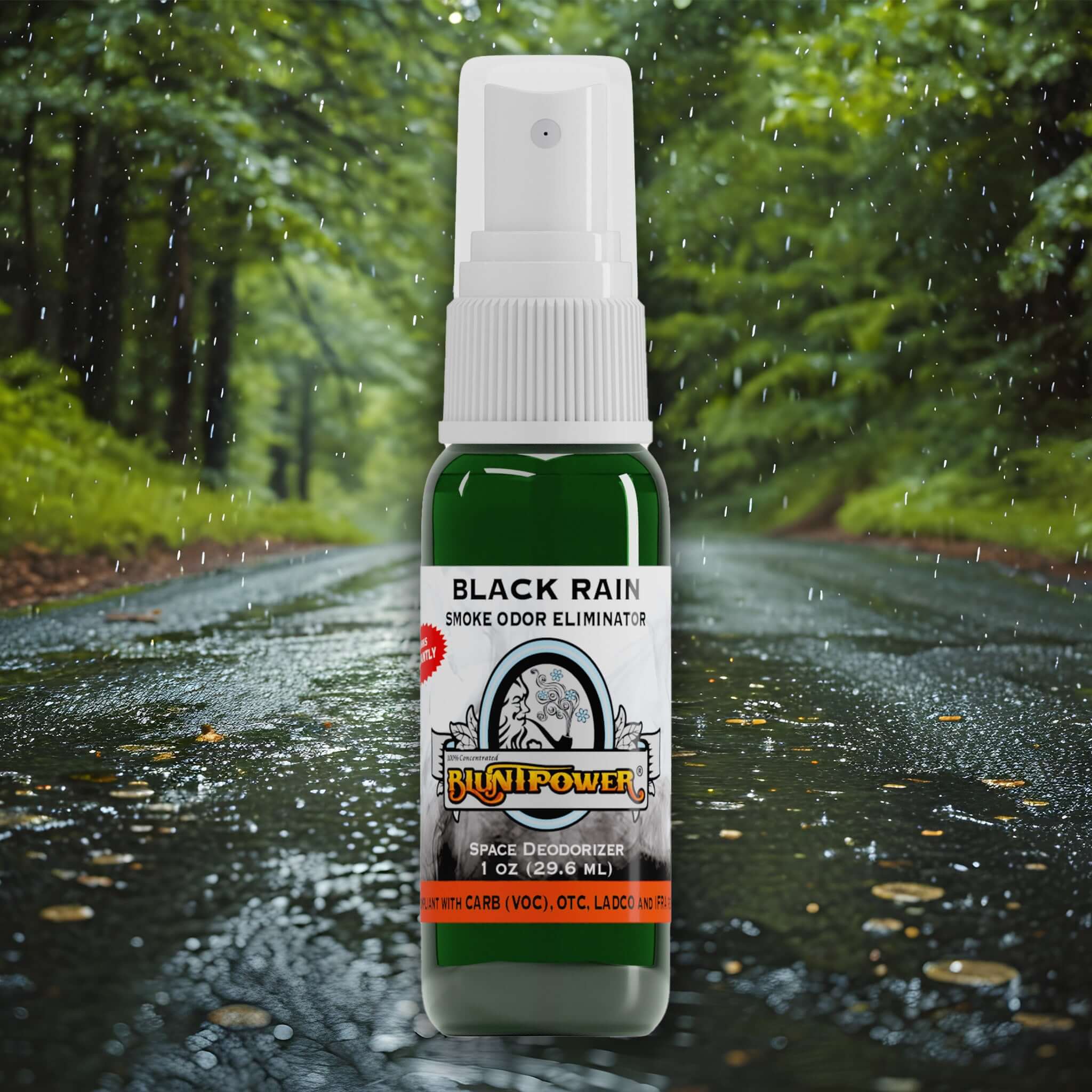 BluntPower Smoke Odor Eliminator - Black Rain Scent