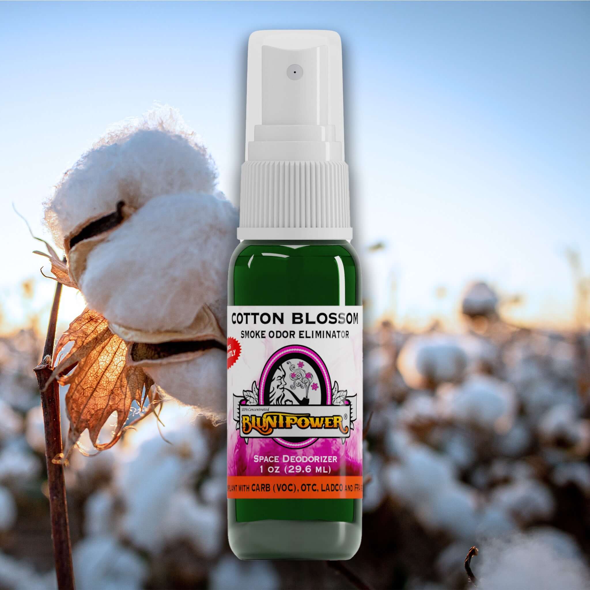 BluntPower Smoke Odor Eliminator - Cotton Blossom Scent