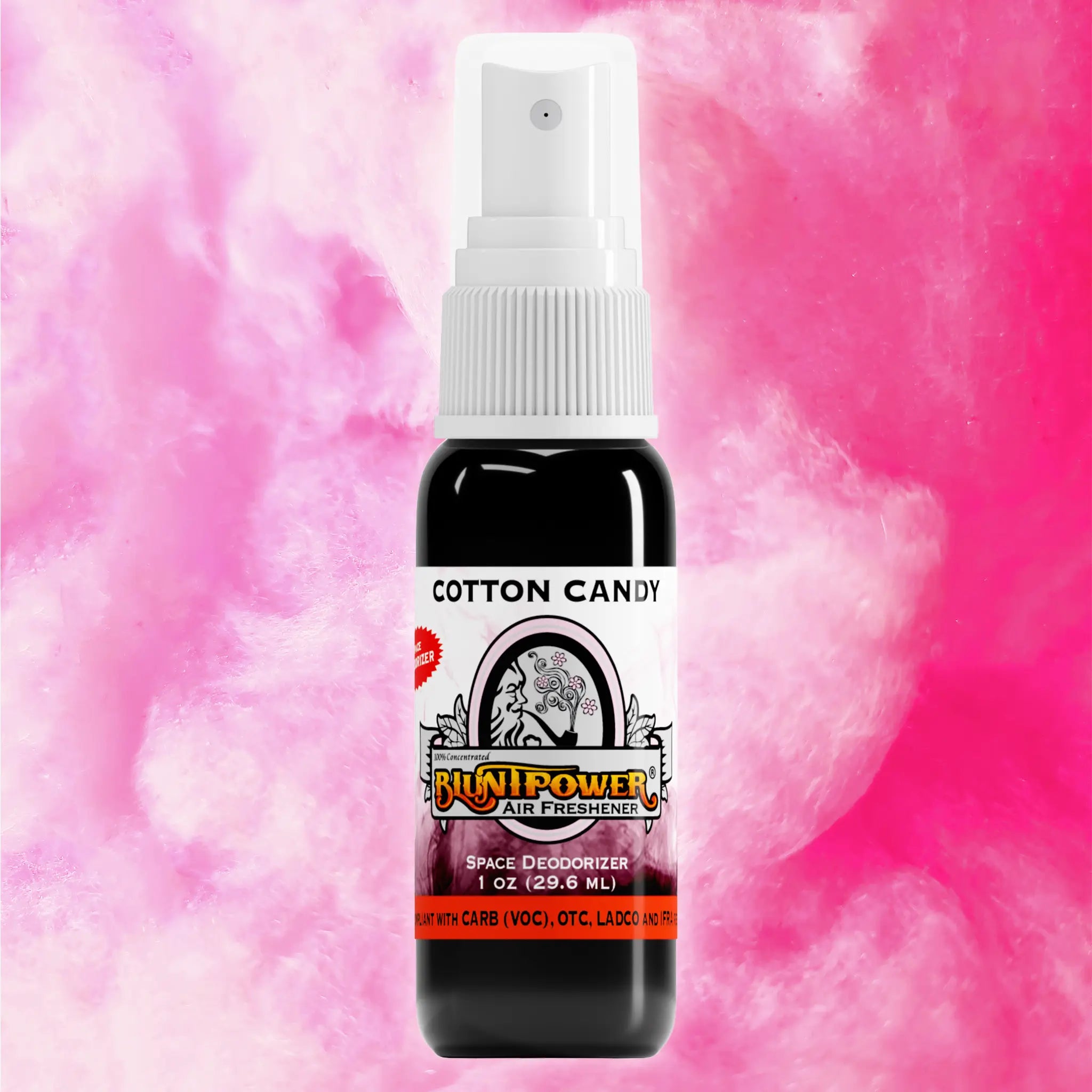 BluntPower Mini Air Fresheners (1 FL OZ) Fragrance: Cotton Candy