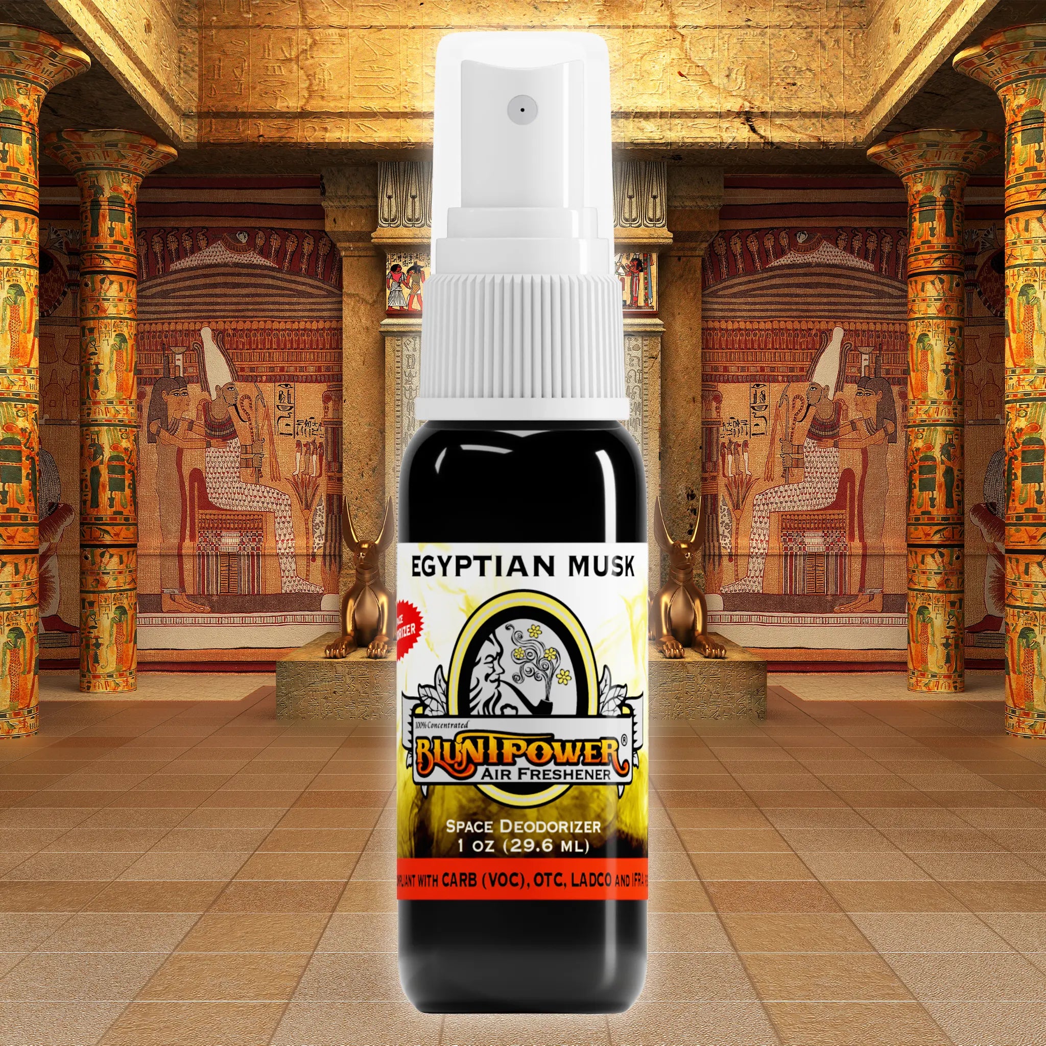 BluntPower Mini Air Fresheners (1 FL OZ) Fragrance: Egyptian Musk