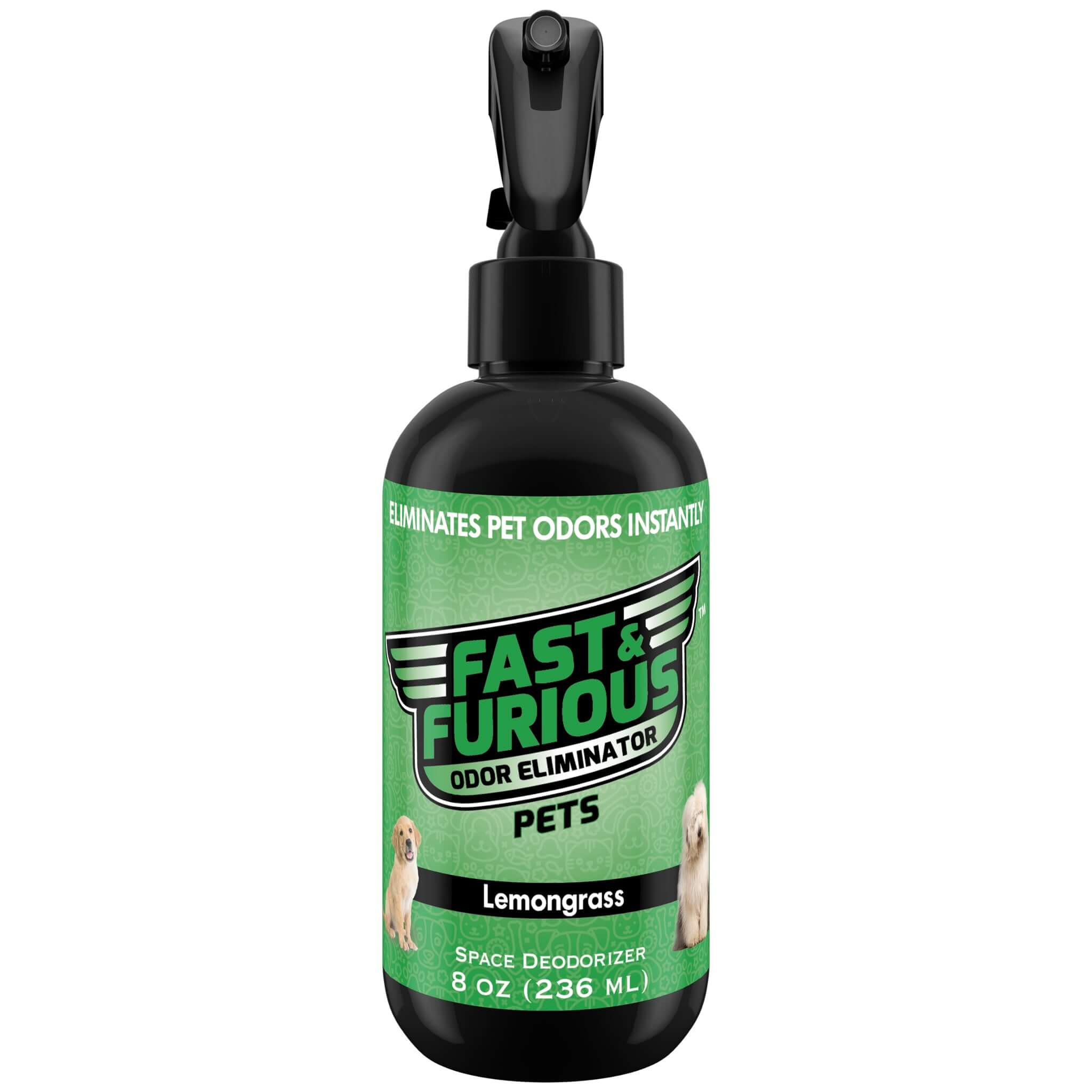 Fast and Furious Pets Odor Eliminator - Lemongrass Scent