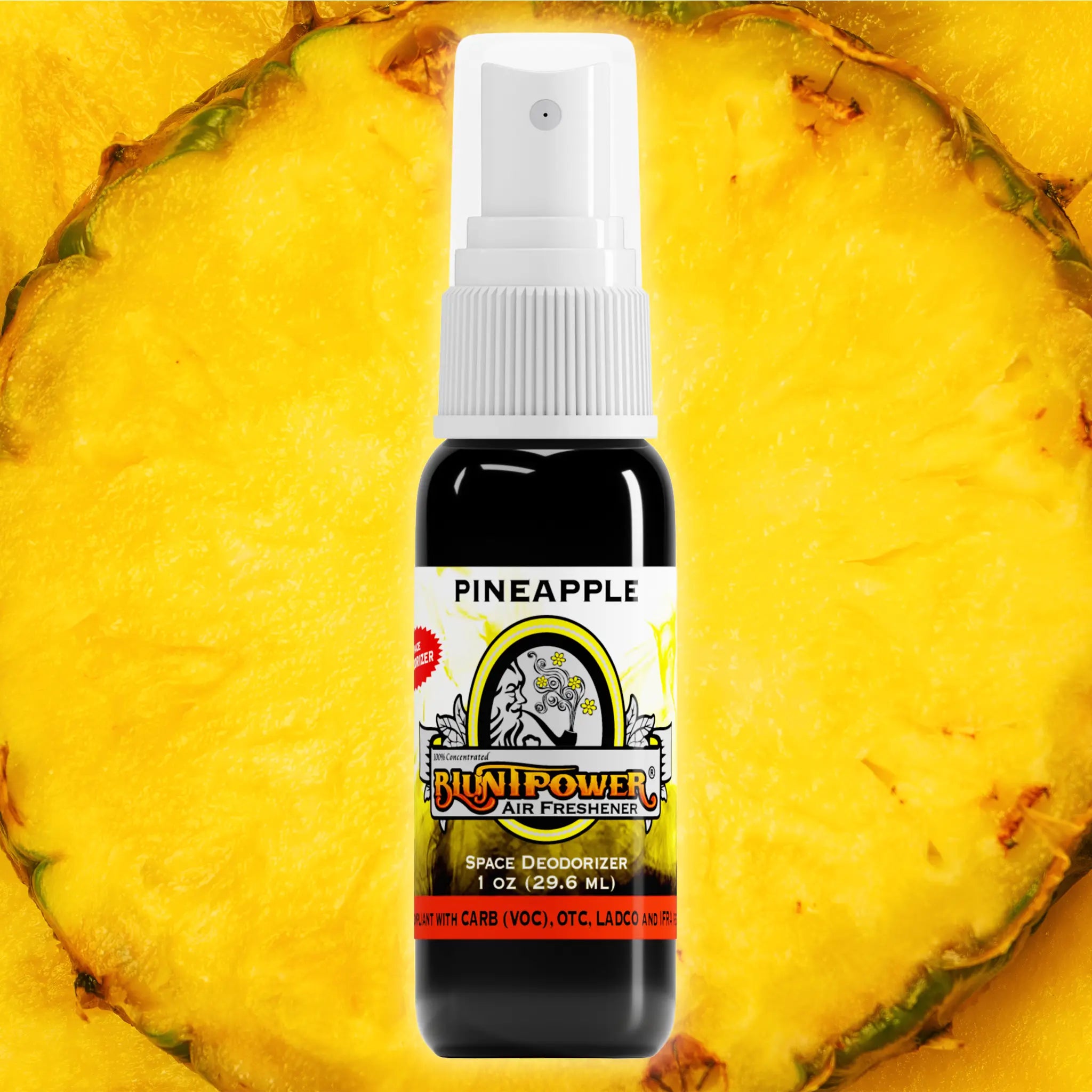 BluntPower Mini Air Fresheners (1 FL OZ) Fragrance: Pineapple