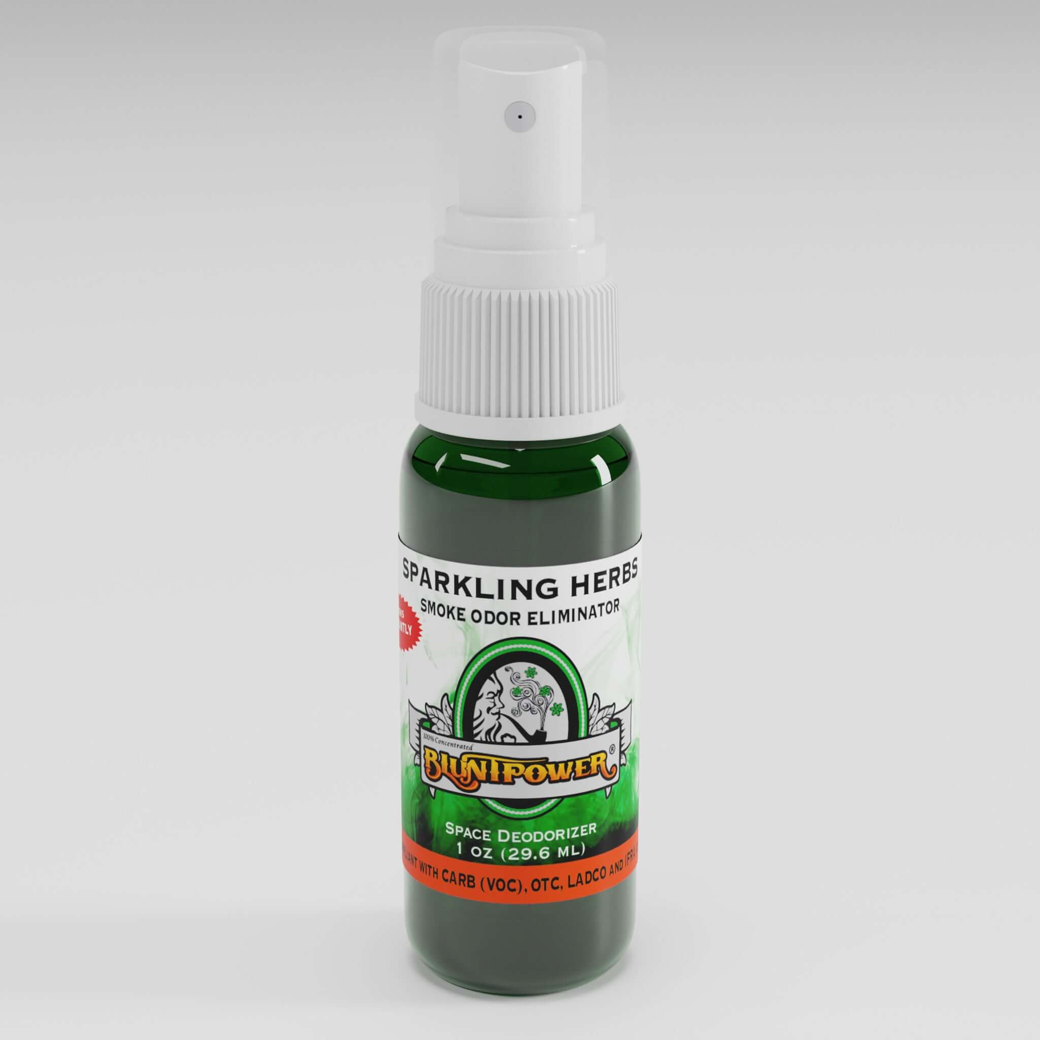 BluntPower Smoke Odor Eliminator - Sparkling Herbs Scent (1 fl. oz.)