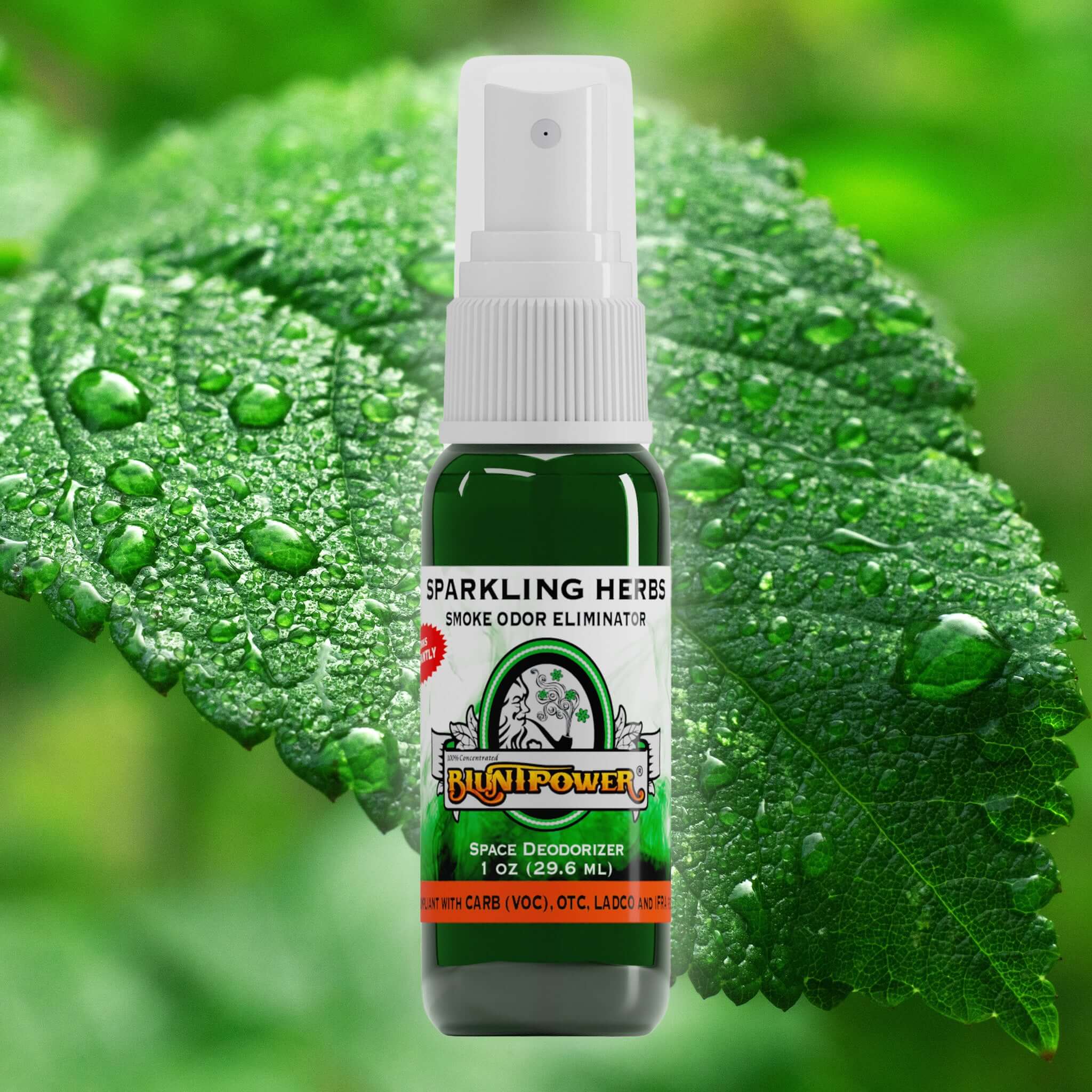 BluntPower Smoke Odor Eliminator - Sparkling Herbs Scent (1 fl. oz.)