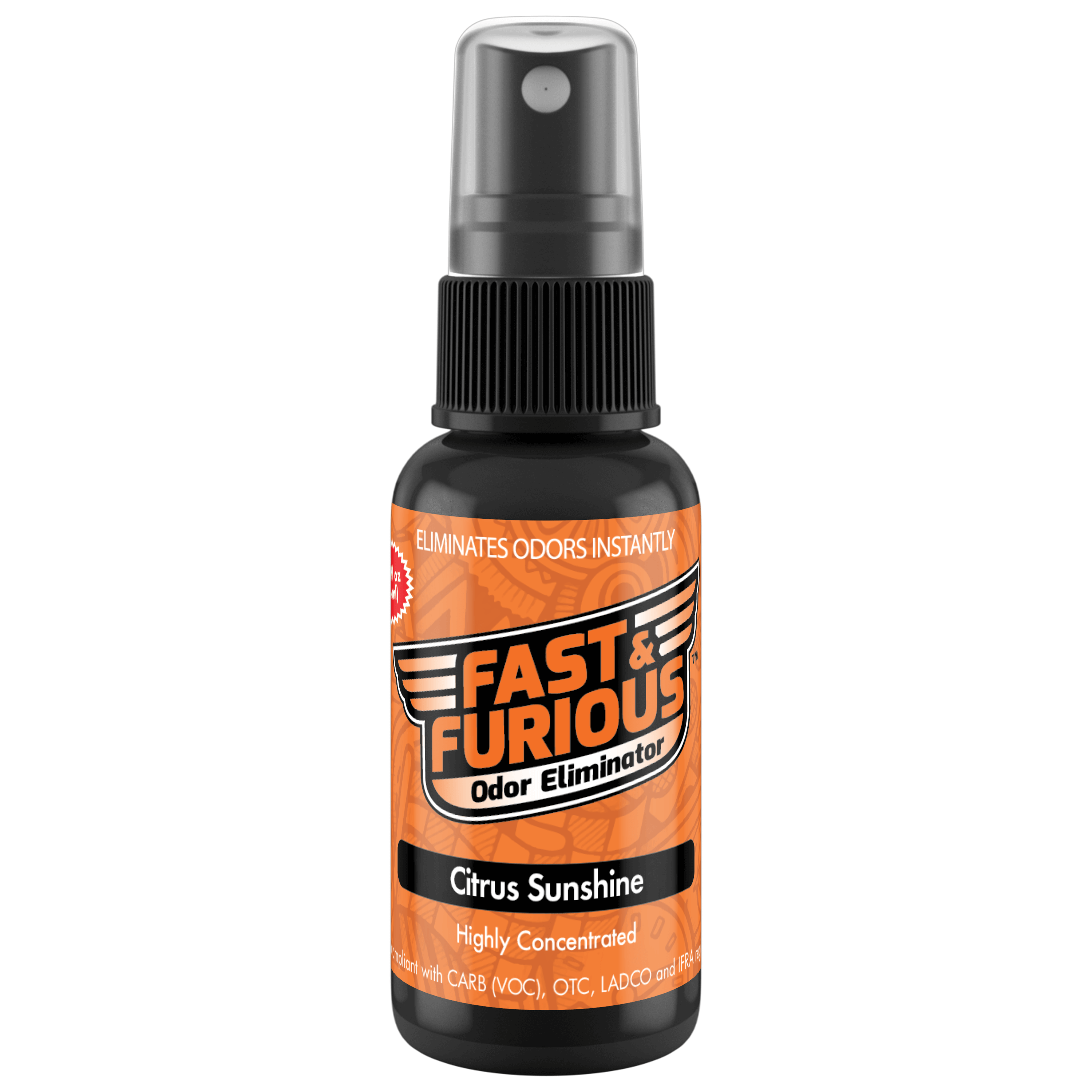 Fast and Furious Odor Eliminator - Citrus Sunshine Scent