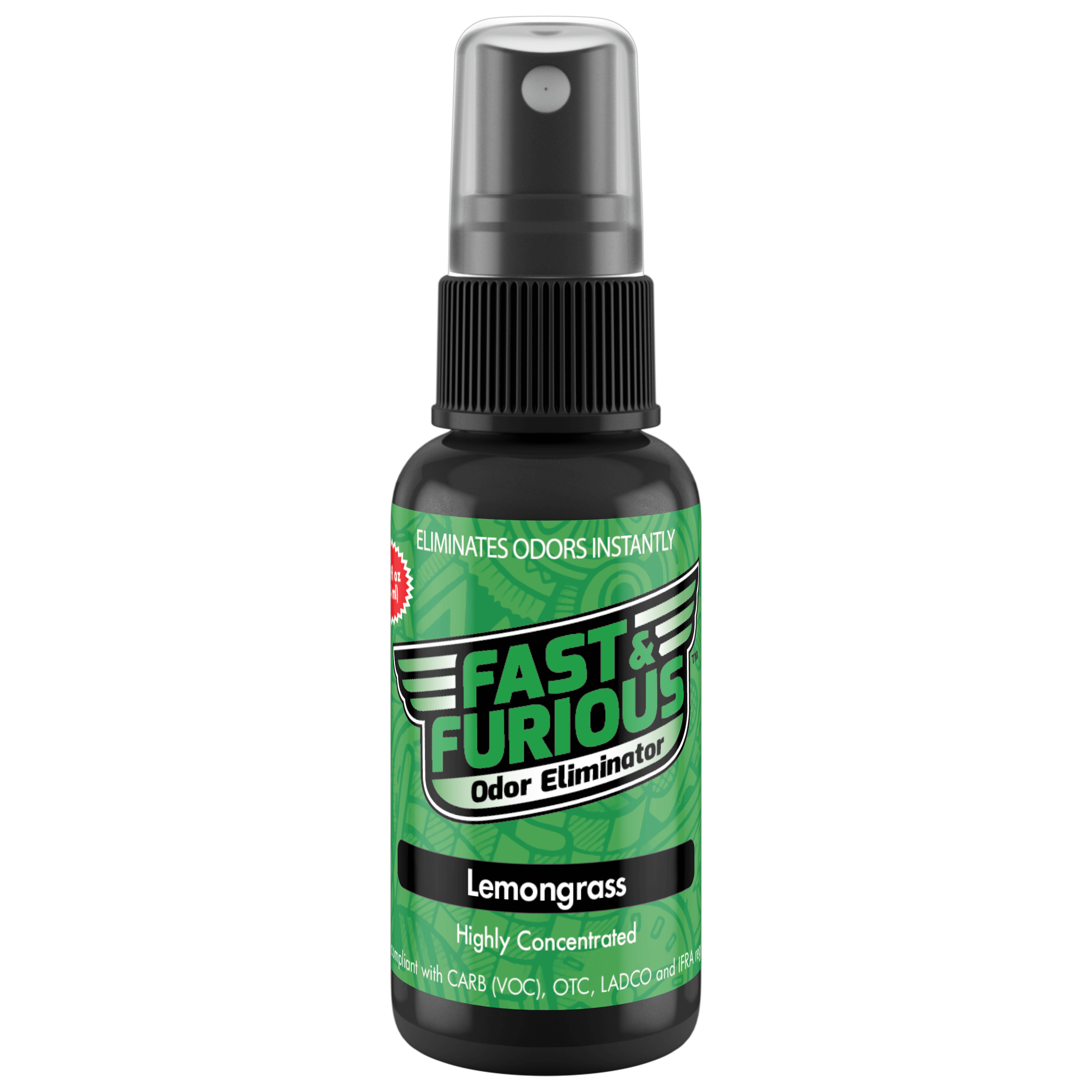 Fast and Furious Odor Eliminator - Lemongrass Scent