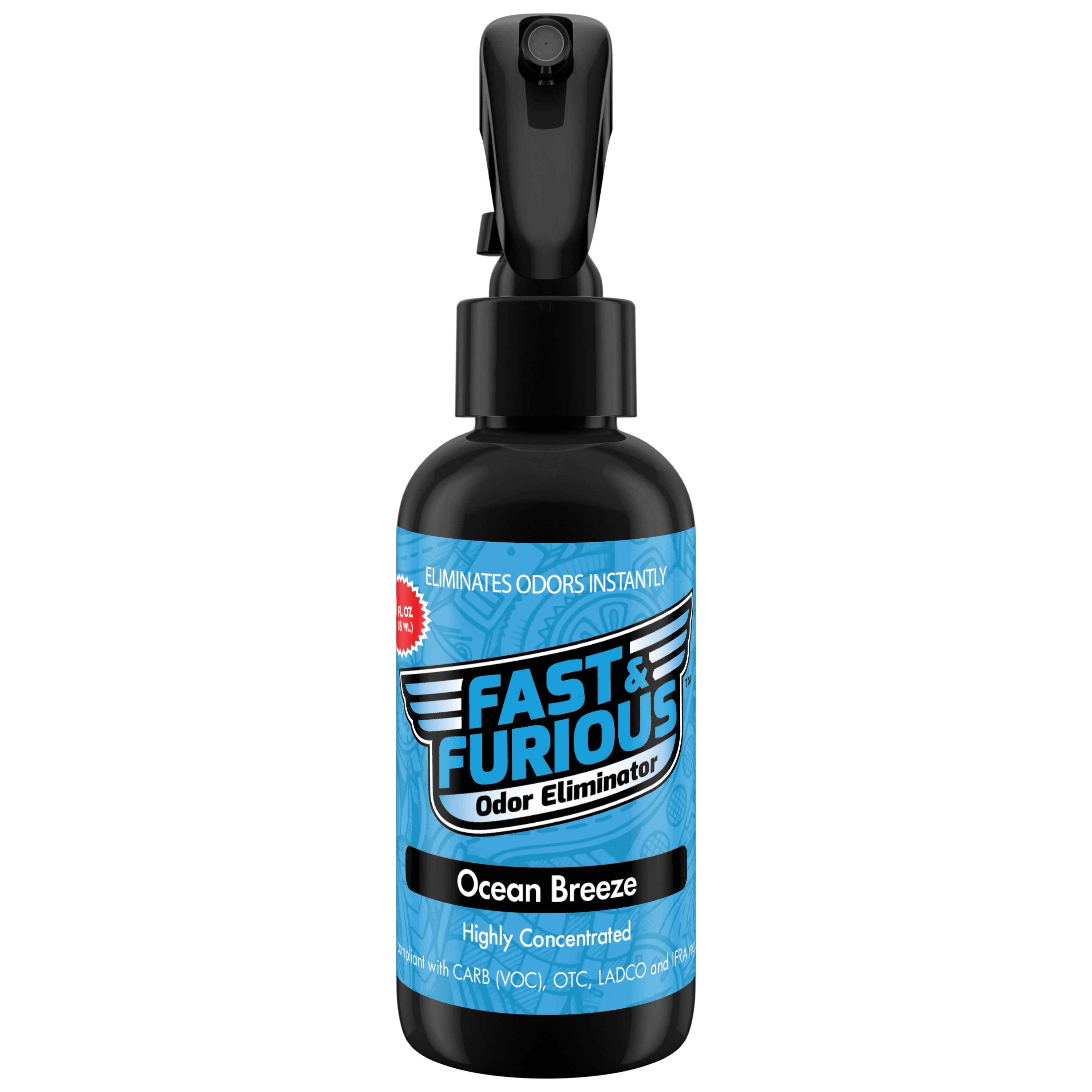 Fast and Furious Odor Eliminator - Ocean Breeze Scent